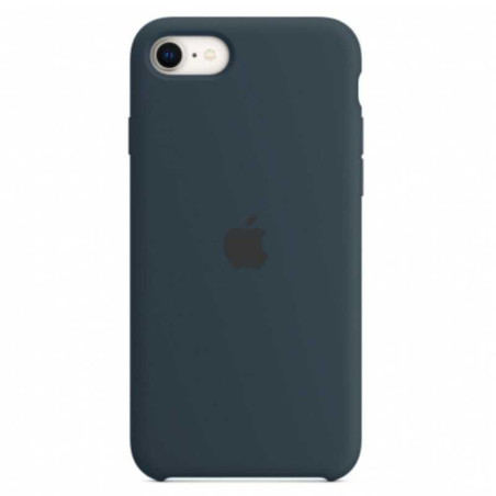 Coque en Silicone iPhone 7/8/SE 2/3 Bleu (App | Smarty Paris